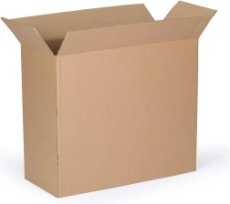 Zložljiva kartonska škatla z zaklopi 700 × 300 × 1220 mm, petplastna