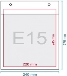 mehurčkasta ovojnica E15 samolepilna 27,5 × 24 cm