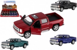 Model avtomobilčka Kinsmart Chevrolet Silverado 2014 s kovinsko karoserijo, 1:46, 13 cm, povratni pogon, 4 barve