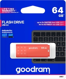 USB ključ 64 GB GOODRAM UME3 oranžen USB 3.0