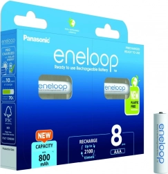 Eneloop polnilne baterije AA 2000 mAh, 2 kosa