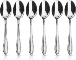 Jeklene čajne žličke CONIC 6 kosov