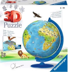 RAVENSBURGER 3D puzzle otroški globus 180 kosov