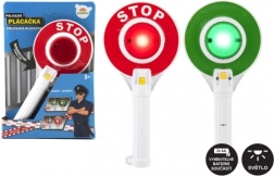 Policijska loparica plastična s svetlobo