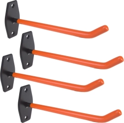 Komplet 4 stenskih kavljev 60 kg MACLEAN MC-437