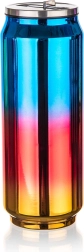 Can-shaped Thermos 0.43 l Iridescent Blue BE COOL