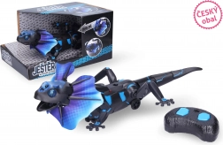 Kuščar z ovratnikom na daljinsko upravljanje 41 cm – češka embalaža