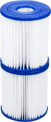 Dva nadomestna filtra za bazensko črpalko BESTWAY tip I (set 2 kos)