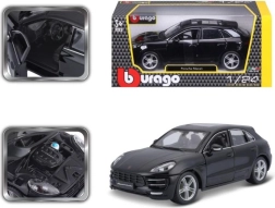 Bburago 1:24 Porsche Macan črna 18-21077