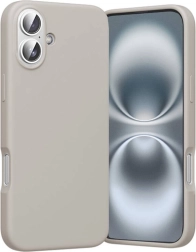 Silikonski ovitek Vention za iPhone 16 z MagSafe, siv