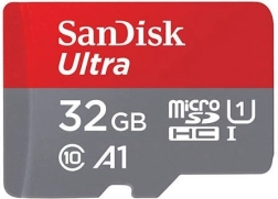 Pomnilniška kartica SANDISK Ultra microSDXC 32 GB, 120 MB/s, A1, UHS‑I, razred 10