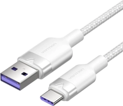 Vention kabel USB-A na USB-C 1 m, 100 W, 6 A, bel
