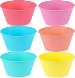 Plastične sklede 12,5 cm, 400 ml – komplet 6 kosov