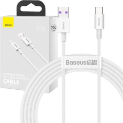 Baseus Superior USB na USB‑C kabel 66 W, 2 m, bel