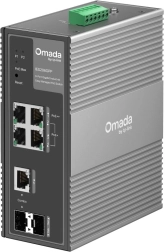 Industrijsko stikalo IES206GPP Omada, 6× gigabit, 3× PoE+, 1× PoE++, upravljanje v oblaku