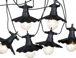 Zunanja LED girlanda 5,5 m s 6 žarnicami in časovnikom