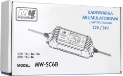 Inteligentni polnilec akumulatorjev 12V/24V z LCD zaslonom