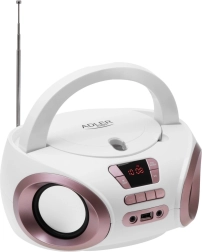 Prenosni boombox s CD in MP3 ADLER AD 1181 bel bakren