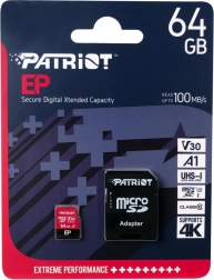 Patriot EP A1 microSDXC kartica 64 GB V30
