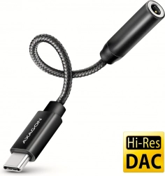 Zunanja USB‑C zvočna kartica AXAGON ADA‑HC 32‑bit DAC s 3,5 mm priključkom (384 kHz)