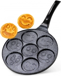 Granitna ponev za jajca s 7 odprtinami BASIC LINE 26 cm