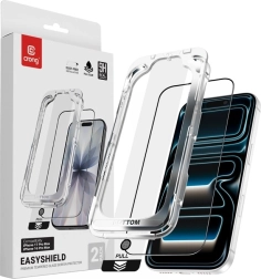 Kaljeno steklo EasyShield 2‑Pack za iPhone 17 Pro Max / iPhone 16 Pro Max (2 kos)