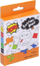 Tempera barve kovinski set 6×12 ml