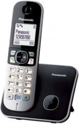 Brezžični telefon PANASONIC KX‑TG6811, črn