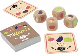 Vilac igra s kockami Dan žetve (družinska igra od 3 let)