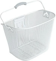 Rw15bout kovinska košara za kolo bela