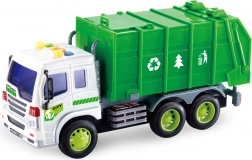 Samodejni smetarski avto z efekti