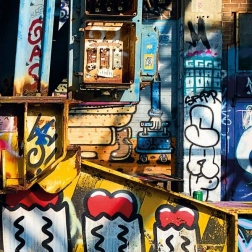 Kvadratne sestavljanke CURIOSI Amsterdam – vzorec IV, 80 koščkov