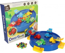 Spretnostna igra Lačne žabe za 4 igralce 3+ modra