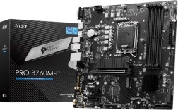 MSI PRO B760M‑P – microATX osnovna plošča LGA1700 z DDR5, HDMI in DisplayPort