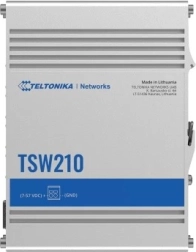 Industrijsko stikalo Ethernet Teltonika TSW210 2x SFP 8x GbE montaža na DIN letev