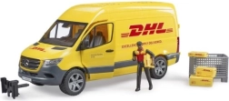Bruder Mercedes-Benz Sprinter DHL z voznikom in dodatki
