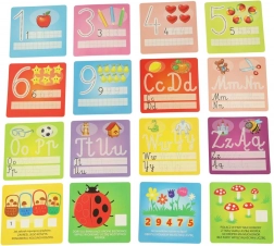 alexander pisanje in brisanje – izobraževalne kartice 5+