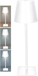 Solight LED polnilna svetilka Lucca bela 120 lm