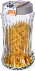 Steklena posoda za razsute živila 1,6 l