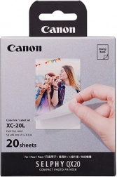Komplet papirja in črnila za tiskalnik Canon SELPHY QX20