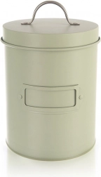 Kovinska shranjevalna doza Greenish 1,3 l, zelena