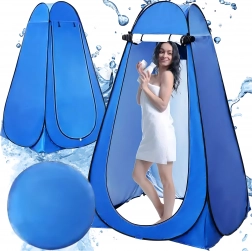 Zložljivi plažni zasebni šotor – garderoba, prha in stranišče