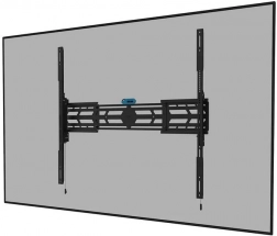 Stenski nosilec za zaslon Neomounts Select 55–110 palcev, črn