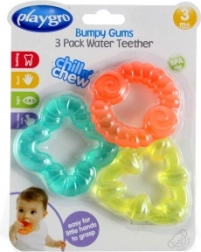 Playgro komplet hladilnih grizal 3 kosi