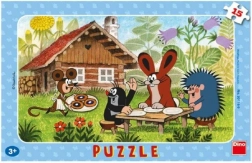 Dino Puzzle Krt na obisku