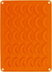 Silikonski model za rogljičke oranžen Sillinie