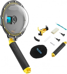 Vodotesen dome port Telesin za DJI Action 3/4