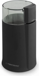 Električni mlinček za kavo Espresso črn