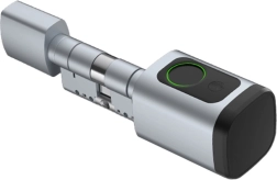 Digitalni cilindrični vložek Avatto 100 mm srebrn