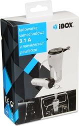Avtomobilski USB polnilec 2,1 A z aroma difuzorjem iBOX CH-01